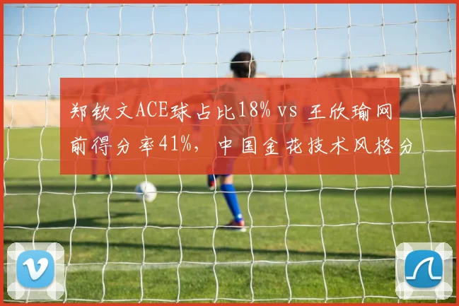 郑钦文ACE球占比18% vs 王欣瑜网前得分率41%,中国金花技术风格分化明显